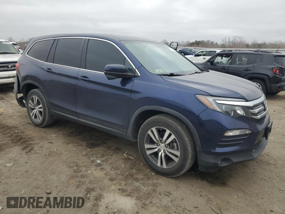 2016 Honda Pilot EX-L with VIN 5FNYF6H52GB088176, listed as a Copart auction lot 47723345 with 78,392 mi miles and Salvage Title. Bid and sale history available at DreamBid. Image 4.