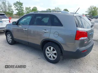 2011 Kia Sorento LX with VIN 5XYKTDA15BG178563, listed as a IAAI auction lot 42259714 with 174,268 mi miles and . Bid and sale history available at DreamBid. Image 3.