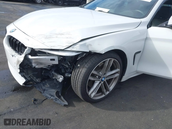 2019 BMW 4 Series 440i with VIN WBA4J5C52KBM65208, listed as a IAAI auction lot 41734154 with 52,477 mi miles and . Bid and sale history available at DreamBid. Image 6.