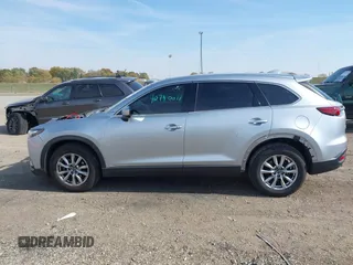 2017 Mazda CX-9 Touring with VIN JM3TCBCY7H0132466, listed as a IAAI auction lot 40740017 with 160,655 mi miles. Bid and sale history available at carsss.com. Image 14.