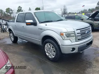2013 Ford F-150 XL with VIN 1FTFW1EF2DFC13028, listed as a IAAI auction lot 41520409 with 234,774 mi miles. Bid and sale history available at carsss.com. Image 1.