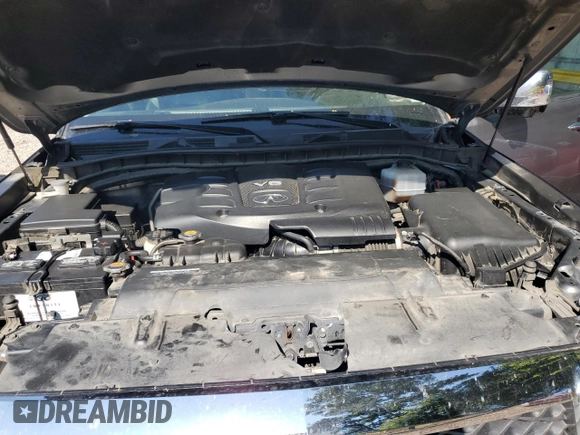 2018 Infiniti QX80 with VIN JN8AZ2ND7J9840781, listed as a Copart auction lot 66780154 with 124,351 mi miles and Salvage Title. Bid and sale history available at carsss.com. Image 13.