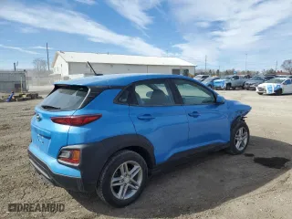 2020 Hyundai Kona SE with VIN KM8K12AA0LU408452, listed as a Copart auction lot 83014684 with 97,367 mi miles and Salvage Title. Bid and sale history available at carsss.com. Image 3.