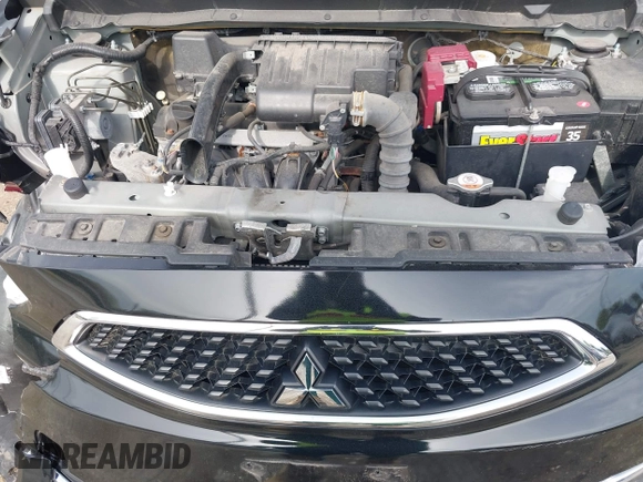 2019 Mitsubishi Mirage ES z VIN ML32A3HJ6KH015050, wystawiony jako IAAI lot #42356249 z przebiegiem 54 075 mil mil oraz . Historia ofert i sprzedaży dostępna na DreamBid. Obrazek 10.
