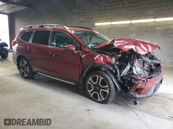 2023 Subaru Ascent Limited with VIN 4S4WMAND5P3424245, listed as a Copart auction lot 54969595 with 17,173 mi miles and Salvage title. Bid and sale history available at DreamBid. Image 4.