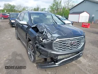 2018 GMC Terrain Denali z VIN 3GKALXEX4JL166895, wystawiony jako IAAI lot #42171740 z przebiegiem 146 900 mil mil oraz . Historia ofert i sprzedaży dostępna na DreamBid. Obrazek 1.