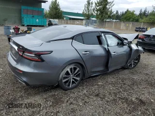 2021 Nissan Maxima SV z VIN 1N4AA6CV7MC504034, wystawiony jako Copart lot #68496724 z przebiegiem 81 636 mil mil oraz Szkoda całkowita • Salvage title. Historia ofert i sprzedaży dostępna na DreamBid. Obrazek 3.