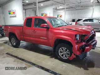 2017 Toyota Tacoma SR with VIN 5TFSX5EN8HX054073, listed as a Copart auction lot 57332555 with 225,217 mi miles and Salvage title. Bid and sale history available at DreamBid. Image 4.