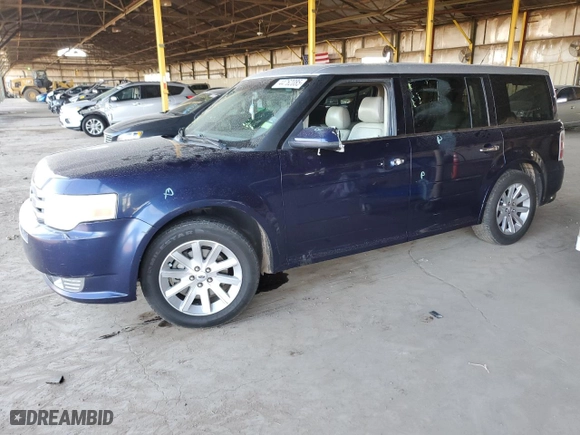 2011 Ford Flex SEL with VIN 2FMGK5CC8BBD19042, listed as a Copart auction lot 44762085 with 202,983 mi miles and Salvage Title. Bid and sale history available at carsss.com. Image 1.