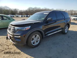 2020 Ford Explorer XLT with VIN 1FMSK7DH7LGA10303, listed as a Copart auction lot 47427565 with 93,401 mi miles and Salvage Title. Bid and sale history available at DreamBid. Image 1.