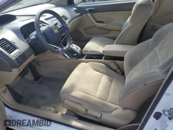 2007 Honda Civic Cpe LX with VIN 2HGFG12687H542662, listed as a Copart auction lot 53691345 with 164,986 mi miles and Salvage Title. Bid and sale history available at carsss.com. Image 7.