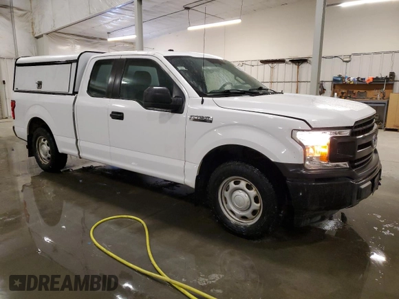 2018 Ford F-150 XL with VIN 1FTEX1CB4JKF29722, listed as a Copart auction lot 47781805 with 170,306 mi miles and Clean Title. Bid and sale history available at carsss.com. Image 4.