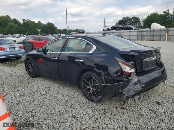 2013 Nissan Maxima 3.5 S with VIN 1N4AA5AP2DC821766, listed as a Copart auction lot 59655854 with 140,151 mi miles and Salvage Title. Bid and sale history available at carsss.com. Image 2.