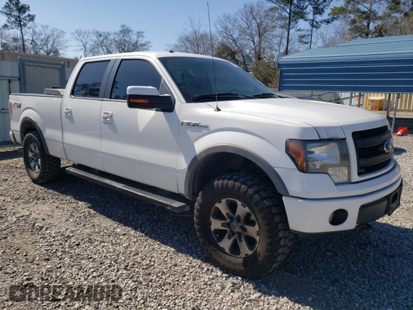 2013 Ford F-150 XL with VIN 1FTFW1EF7DKE76025, listed as a Copart auction lot 46543175 with 168,583 mi miles and Salvage Title. Bid and sale history available at carsss.com. Image 4.