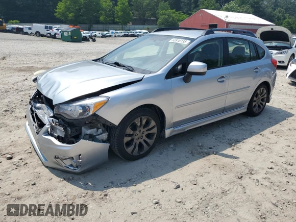 2014 Subaru Impreza Special Sports Premium with VIN JF1GPAL60E8221595, listed as a Copart auction lot 60916135 with 190,421 mi miles and Salvage title. Bid and sale history available at DreamBid. Image 1.
