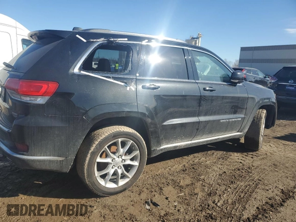 2015 Jeep Grand Cherokee Summit z VIN 1C4RJFJG4FC726941, wystawiony jako Copart lot #47025945 z przebiegiem 107 227 mil mil oraz Szkoda całkowita • Salvage title. Historia ofert i sprzedaży dostępna na DreamBid. Obrazek 3.