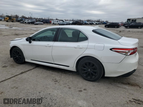 2020 Toyota Camry LE with VIN 4T1C11AK7LU343929, listed as a Copart auction lot 44159335 with 145,167 mi miles and Salvage Title. Bid and sale history available at carsss.com. Image 2.