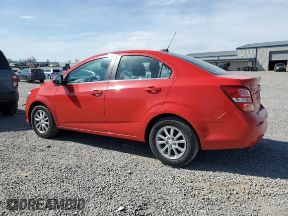 2018 Chevrolet Sonic LT z VIN 1G1JD5SH5J4106052, wystawiony jako Copart lot #52607635 z przebiegiem 83 110 mil mil oraz Szkoda całkowita • Salvage title. Historia ofert i sprzedaży dostępna na DreamBid. Obrazek 2.