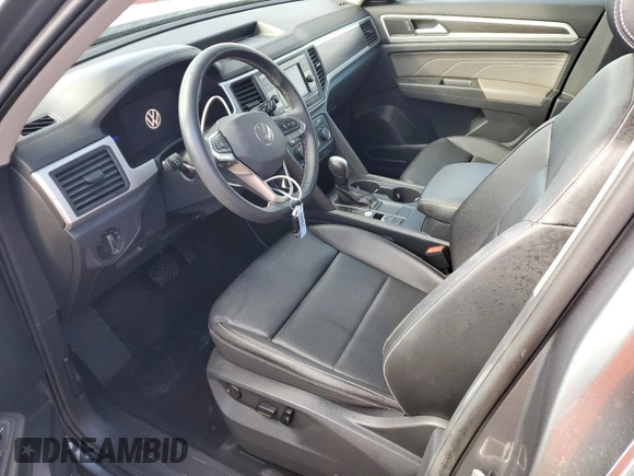 2022 Volkswagen Atlas SE with VIN 1V2DP2CA5NC509101, listed as a Copart auction lot 76972414 with 17,509 mi miles and Salvage title. Bid and sale history available at DreamBid. Image 7.