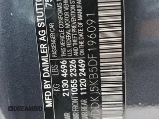 2013 Mercedes-Benz E 350 z VIN WDDKJ5KB5DF196091, wystawiony jako Copart lot #54760045 z przebiegiem 93 941 mil mil oraz Szkoda całkowita • Salvage title. Historia ofert i sprzedaży dostępna na DreamBid. Obrazek 12.