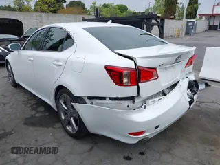 2012 Lexus IS 250 with VIN JTHBF5C26C5170533, listed as a IAAI auction lot 42020810 with 161,611 mi miles and . Bid and sale history available at DreamBid. Image 3.