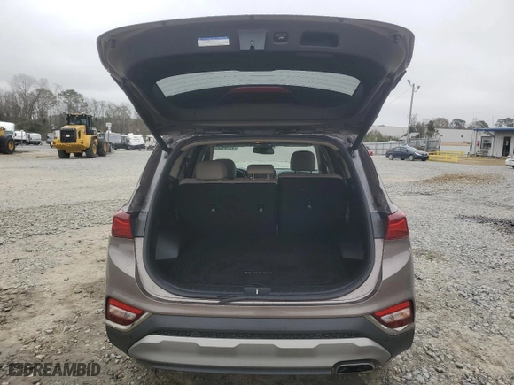 2020 Hyundai Santa Fe Limited with VIN 5NMS53AA3LH267480, listed as a Copart auction lot 43764525 with 59,413 mi miles and Salvage Title. Bid and sale history available at carsss.com. Image 6.