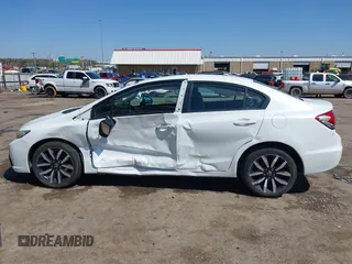 2015 Honda Civic EX-L with VIN 19XFB2F97FE041196, listed as a IAAI auction lot 41951880 with 95,797 mi miles and . Bid and sale history available at DreamBid. Image 14.