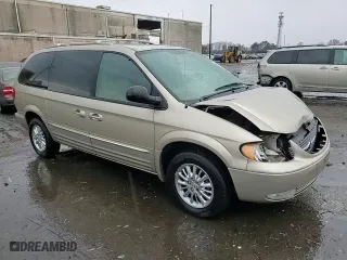 2003 Chrysler Town & Country Limited with VIN 2C8GP64L23R203594, listed as a Copart auction lot 43637725 with 140,749 mi miles and Salvage Title. Bid and sale history available at carsss.com. Image 12.