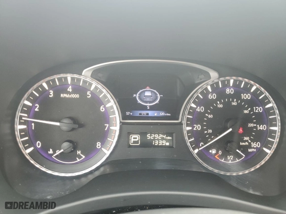 2017 Infiniti QX60 with VIN 5N1DL0MN2HC522553, listed as a Copart auction lot 48196985 with 52,924 mi miles and Salvage Title. Bid and sale history available at carsss.com. Image 9.