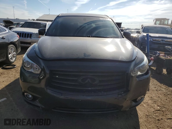 2013 Infiniti JX35 with VIN 5N1AL0MN1DC311938, listed as a Copart auction lot 70656364 with 131,258 mi miles and Salvage Title. Bid and sale history available at carsss.com. Image 5.