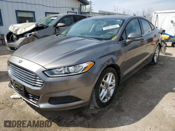 2013 Ford Fusion SE with VIN 3FA6P0HRXDR105455, listed as a Copart auction lot 53437655 with 103,397 mi miles and Salvage Title. Bid and sale history available at DreamBid. Image 1.