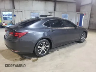 2016 Acura TLX with VIN 19UUB1F3XGA015503, listed as a Copart auction lot 52293715 with 120,295 mi miles and Salvage title. Bid and sale history available at DreamBid. Image 3.