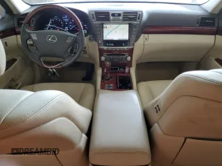 2012 Lexus LS 460 L z VIN JTHDL5EF4C5004349, wystawiony jako Copart lot #47106565 z przebiegiem 81 016 mil mil oraz Szkoda całkowita • Salvage title. Historia ofert i sprzedaży dostępna na DreamBid. Obrazek 8.