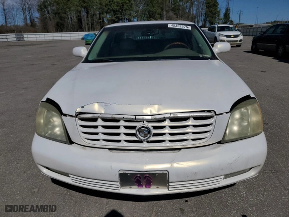 2005 Cadillac DeVille DTS with VIN 1G6KF57915U233705, listed as a Copart auction lot 45352675 with 96,663 mi miles and Salvage Title. Bid and sale history available at carsss.com. Image 5.