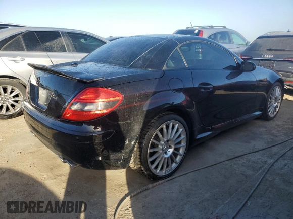 2008 Mercedes-Benz SLK-Class 5.5L AMG with VIN WDBWK73F28F177170, listed as a Copart auction lot 78575284 with 37,525 mi miles and Non Repairable. Bid and sale history available at carsss.com. Image 3.