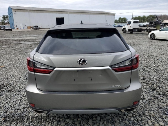 2021 Lexus RX 350 with VIN 2T2AZMDA0MC301668, listed as a Copart auction lot 51757285 with 221,210 mi miles and Salvage title. Bid and sale history available at DreamBid. Image 6.