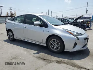 2018 Toyota Prius Two with VIN JTDKBRFU9J3585615, listed as a Copart auction lot 55527685 with 118,933 mi miles and Salvage Title. Bid and sale history available at DreamBid. Image 4.