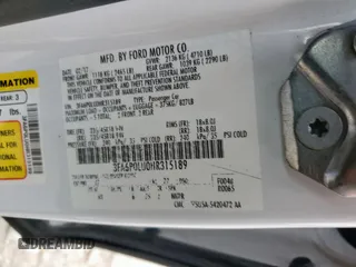 2017 Ford Fusion Hybrid SE with VIN 3FA6P0LU0HR315189, listed as a Copart auction lot 57478085 with Not provided miles and Salvage title. Bid and sale history available at DreamBid. Image 13.