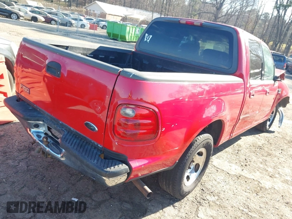 2003 Ford F-150 XLT with VIN 1FTRW07L03KC47484, listed as a IAAI auction lot 41653389 with 283,296 mi miles. Bid and sale history available at carsss.com. Image 4.
