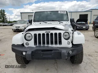 2017 Jeep Wrangler Unlimited Sahara with VIN 1C4BJWEG6HL612289, listed as a Copart auction lot 58479505 with 167,208 mi miles and Salvage title. Bid and sale history available at DreamBid. Image 5.