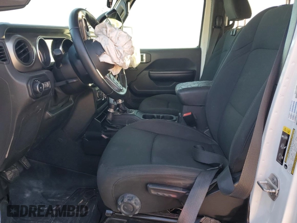 2021 Jeep Wrangler Unlimited Sport Altitude with VIN 1C4HJXDN1MW597113, listed as a Copart auction lot 80121424 with 50,409 mi miles and Salvage title. Bid and sale history available at DreamBid. Image 7.
