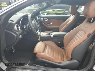 2023 Mercedes-Benz C 300 with VIN W1KWK8EB9PG131917, listed as a Copart auction lot 71820184 with 9,781 mi miles and Salvage Title. Bid and sale history available at DreamBid. Image 7.