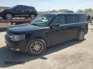 2013 Ford Flex SEL with VIN 2FMGK5C8XDBD29022, listed as a Copart auction lot 51971975 with 247,931 mi miles and Salvage Title. Bid and sale history available at carsss.com. Image 1.