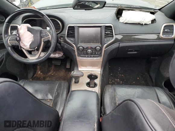 2015 Jeep Grand Cherokee Overland with VIN 1C4RJFCG2FC912328, listed as a Copart auction lot 46112005 with 170,366 mi miles and Salvage Title. Bid and sale history available at carsss.com. Image 8.