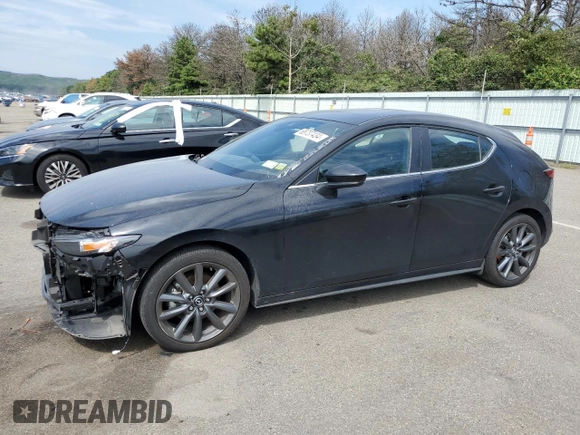 2022 Mazda Mazda3 Hatchback Preferred with VIN JM1BPBLL3N1519860, listed as a Copart auction lot 68737434 with 14,046 mi miles and Salvage Title. Bid and sale history available at carsss.com. Image 1.