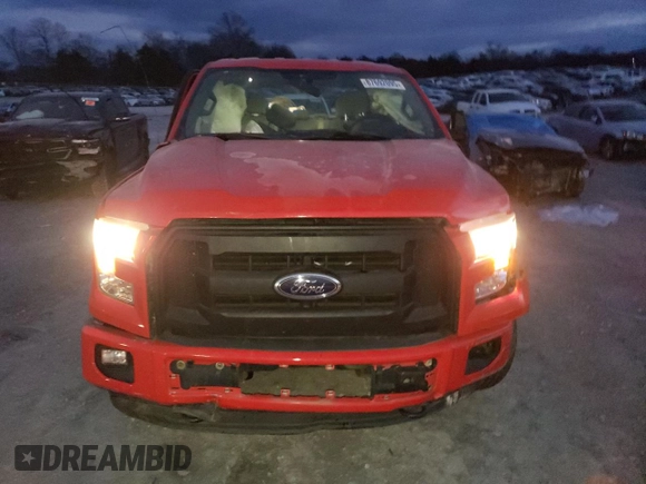 2015 Ford F-150 XLT with VIN 1FTEW1E81FKD23656, listed as a Copart auction lot 46642305 with 119,329 mi miles and Salvage Title. Bid and sale history available at carsss.com. Image 5.