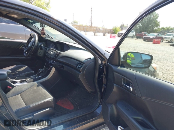 2016 Honda Accord Sport with VIN 1HGCR2F59GA154035, listed as a IAAI auction lot 42714171 with 205,649 mi miles and . Bid and sale history available at DreamBid. Image 5.