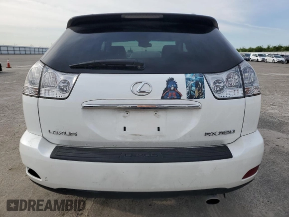 2007 Lexus RX 350 with VIN 2T2GK31U47C004740, listed as a Copart auction lot 49919095 with 156,217 mi miles and Salvage Title. Bid and sale history available at DreamBid. Image 6.
