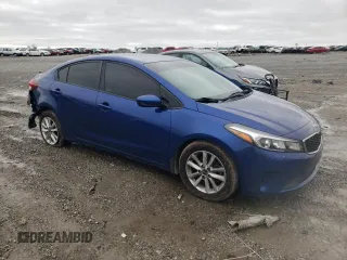 2017 Kia Forte S with VIN 3KPFL4A7XHE128592, listed as a Copart auction lot 47742925 with 124,332 mi miles and Salvage Title. Bid and sale history available at DreamBid. Image 4.