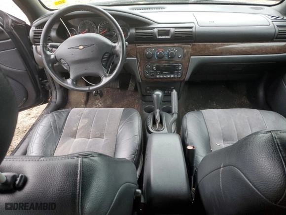2004 Chrysler Sebring LXi with VIN 1C3EL55R14N177834, listed as a Copart auction lot 73147794 with 147,586 mi miles and Salvage Title. Bid and sale history available at carsss.com. Image 8.